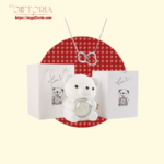 Rose Beary With Double Heart Necklace - Image 16