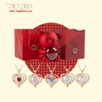 Premium Rose Beary With Special Necklace - Image 2