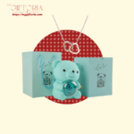 Rose Beary With Double Heart Necklace - Image 19