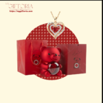 Premium Rose Beary With Special Necklace - Image 4