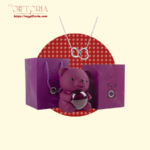 Rose Beary With Double Heart Necklace - Image 18